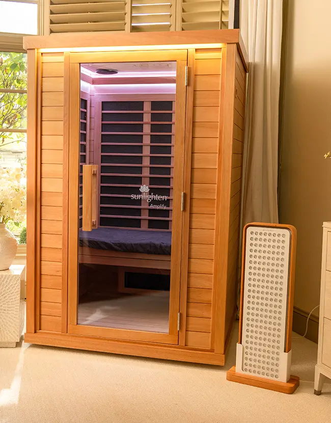 Amplify II | 2 Person Full Spectrum Sauna | Sunlighten